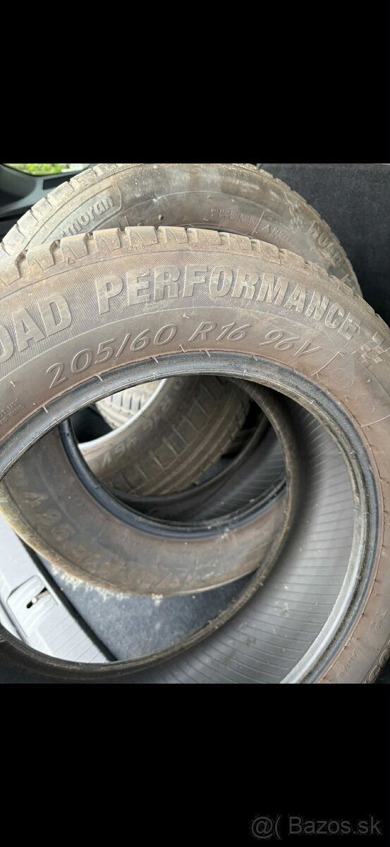 Letné pneu 205/60/16 Kormoran R16