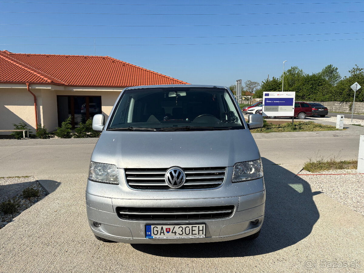 Predám VW Multivan 2.5 TDI 175 PS – výbava, bez investícií