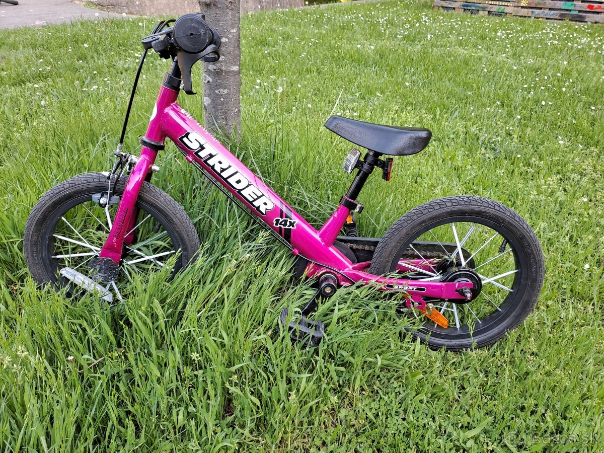 Detský bicykel Strider 14'