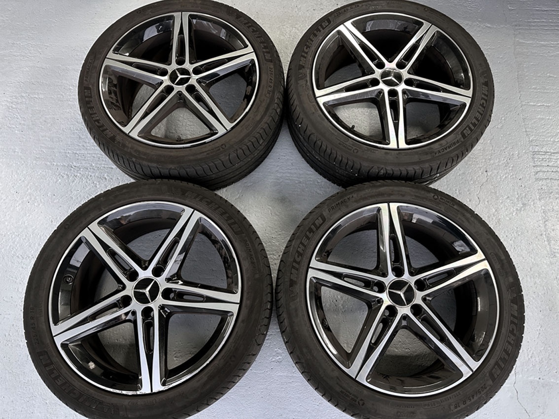 18 elektrony mercedes 5x112 Michelin 225/45 R18