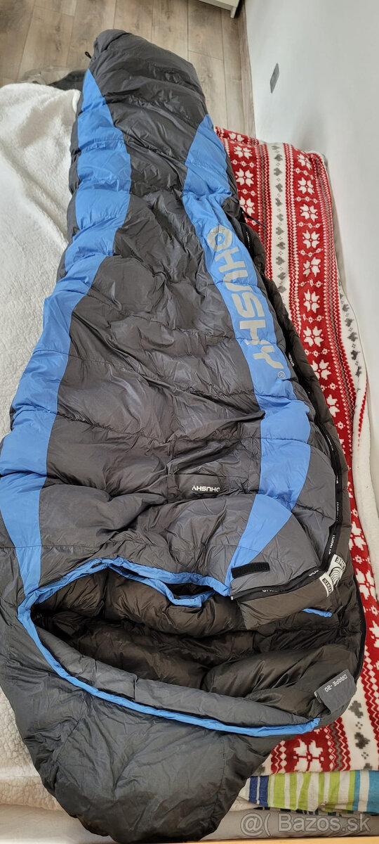 Páperový spacák Husky Drape -20