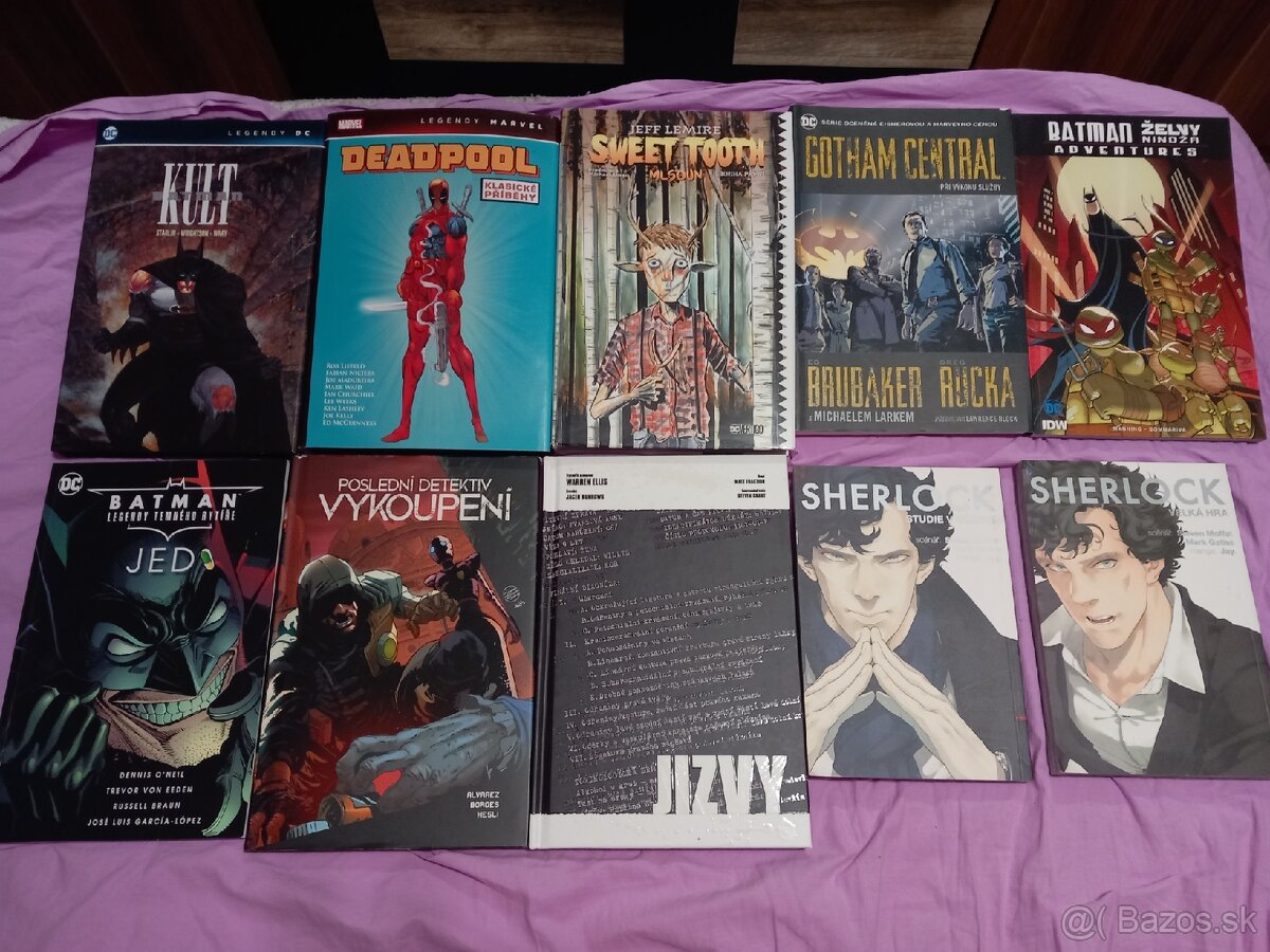 Predám rôzne komiksy