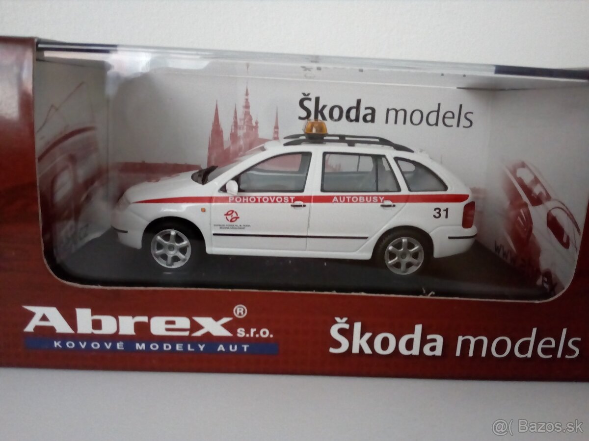 Predám modely škoda 1203 a ine 1:43.