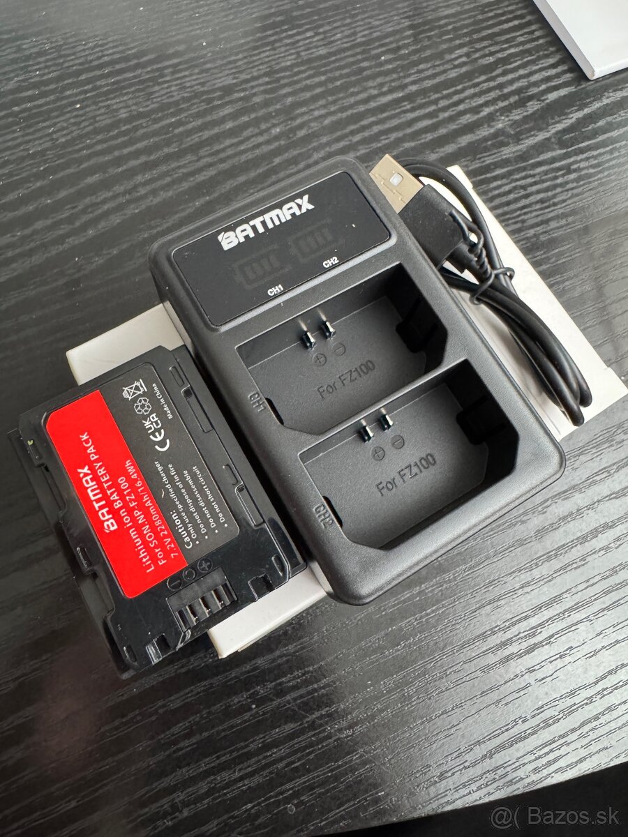Nabíjačka s batériou NPFZ100 pre Sony