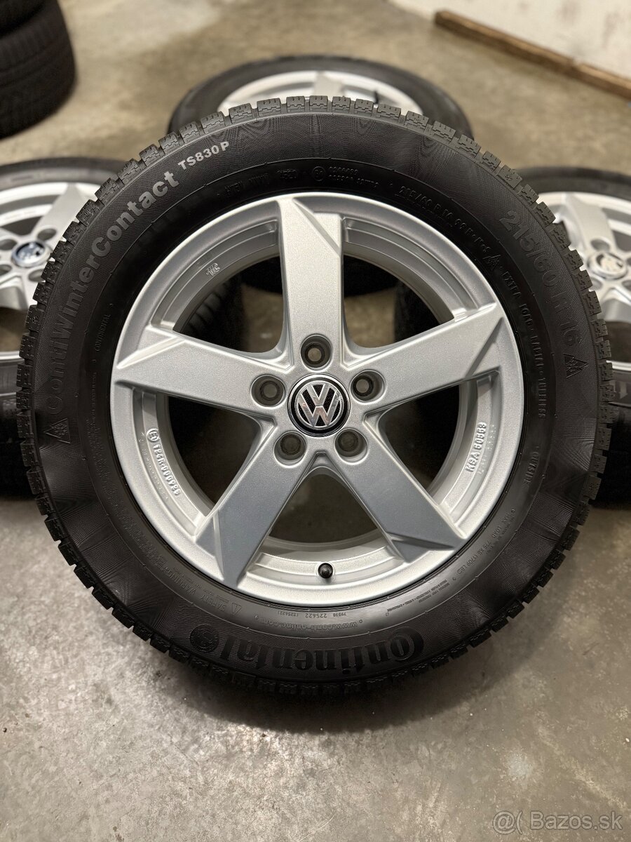 Zimná sada 5x112 R16 , 215/60/16 VW Passat B8 , Superb 3