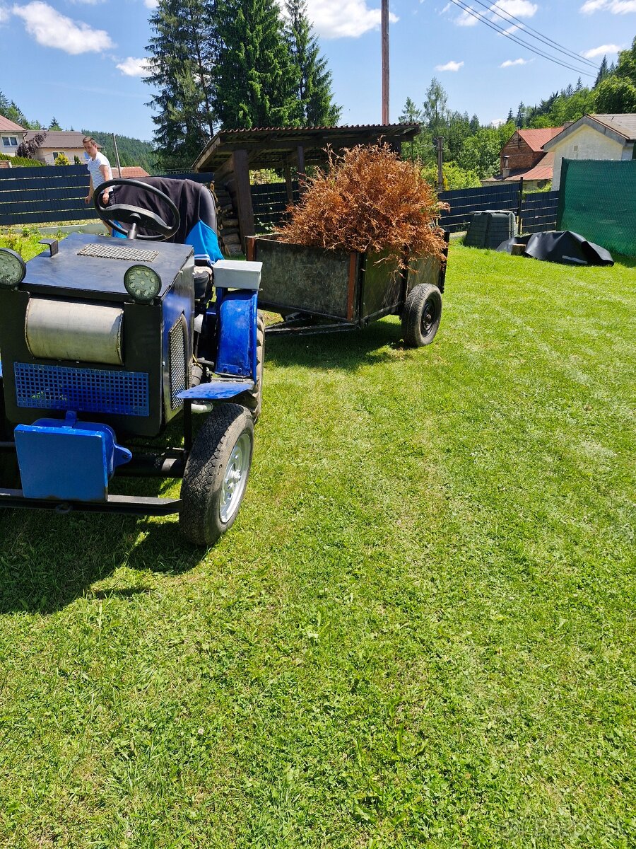 Malotraktor domacej vyroby