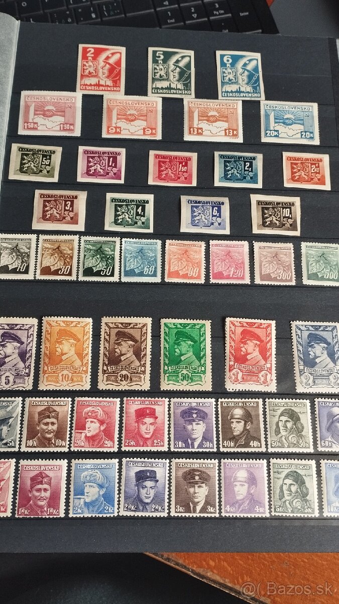 Československo 1945 komplet