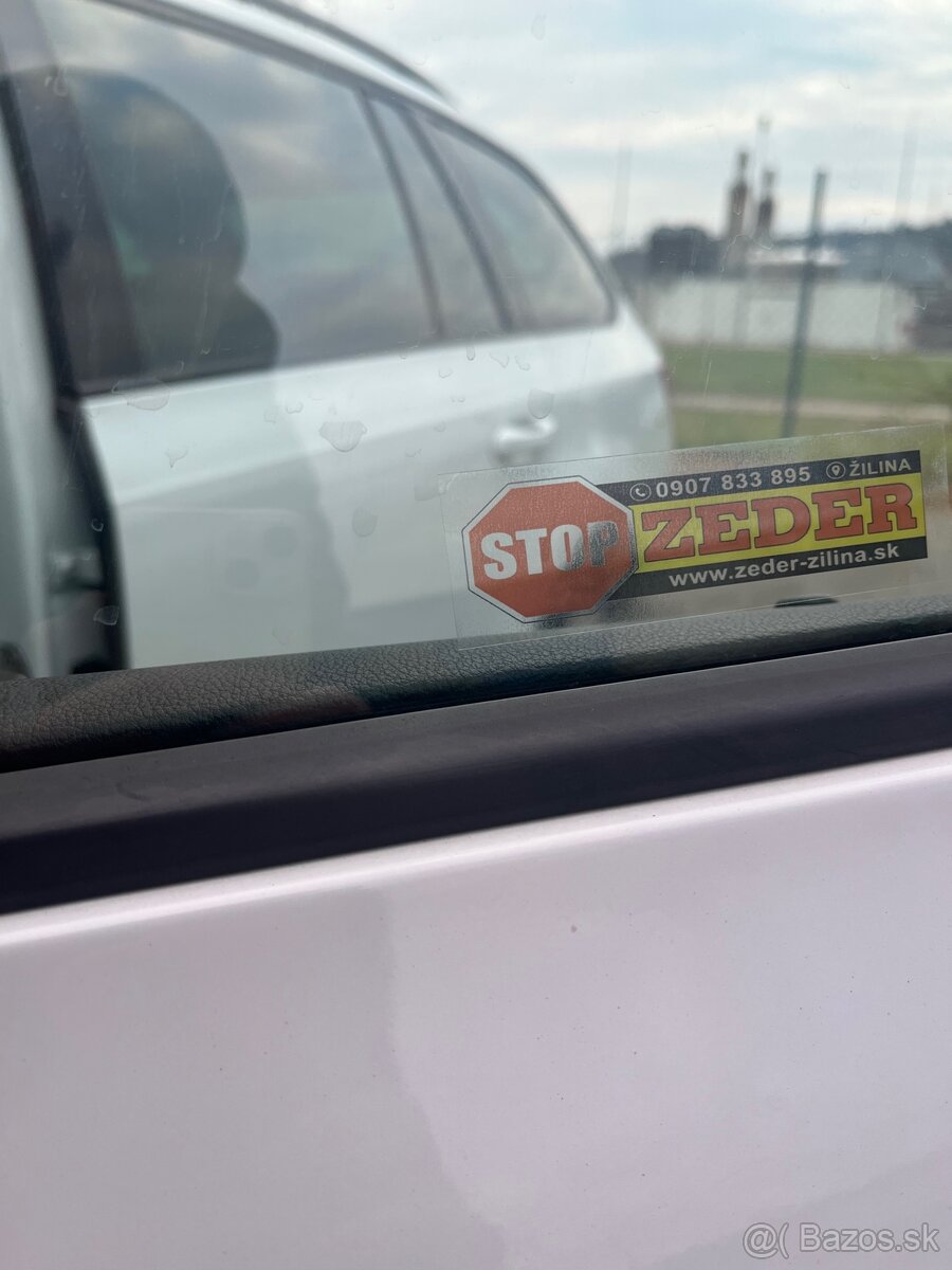 Stop Zeder nálepka