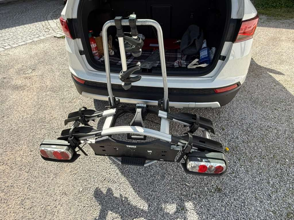 Nosič bicyklov THULE na ťažné zariadenie na 2 bicykle
