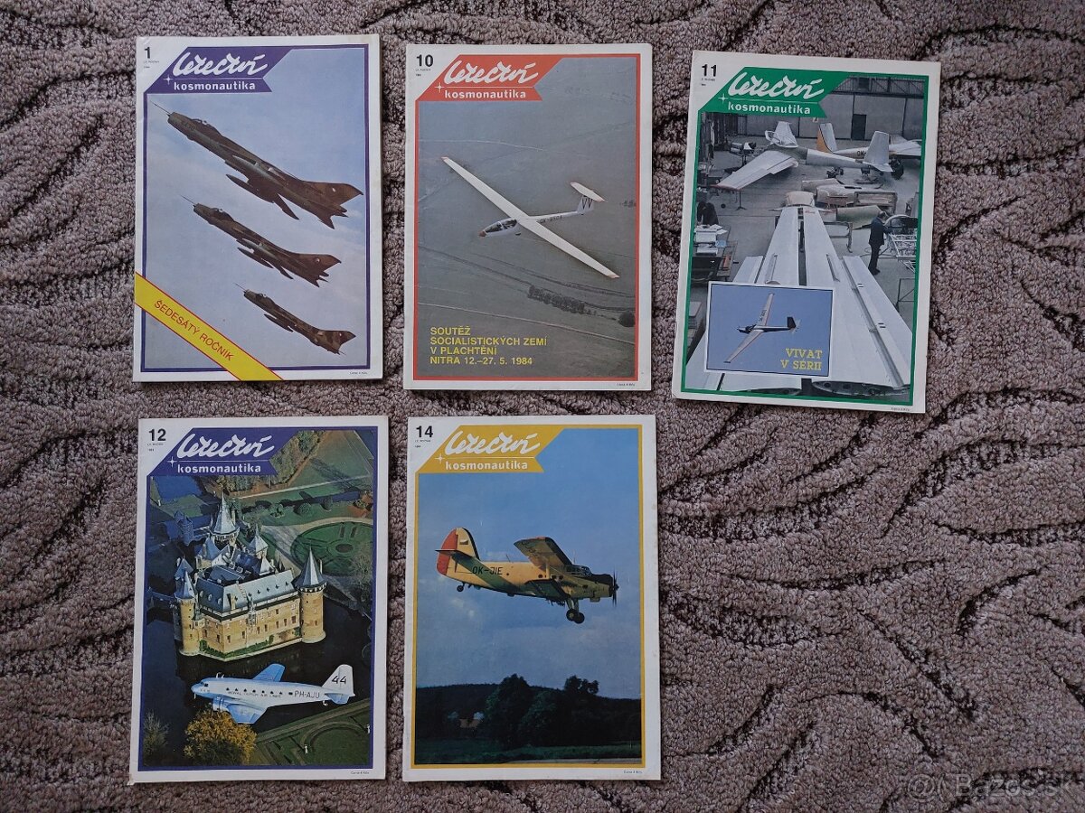 Letectvi + kosmonautika, rok 1984