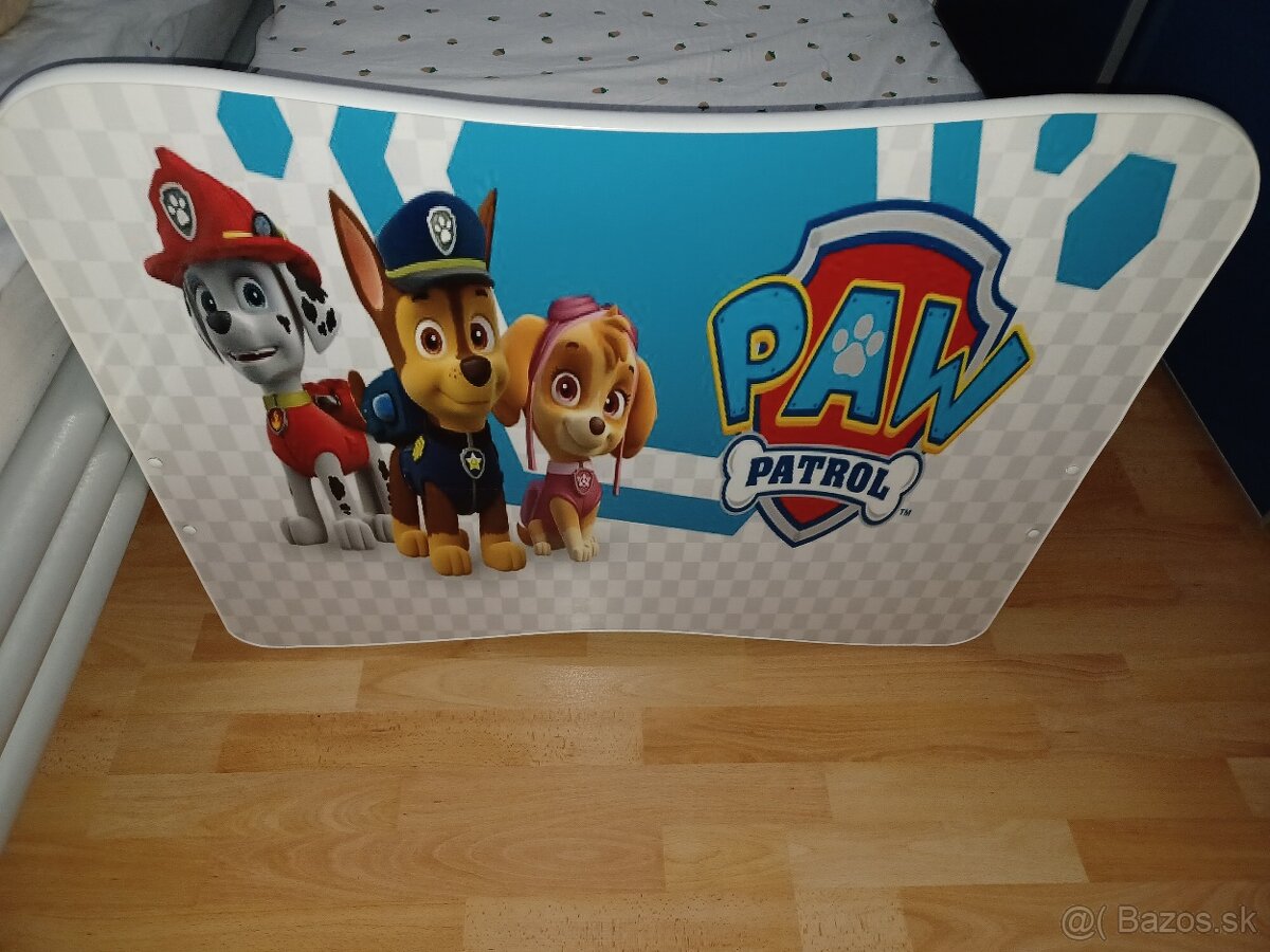 Predám posteľ tlapková patrola160x80 cm