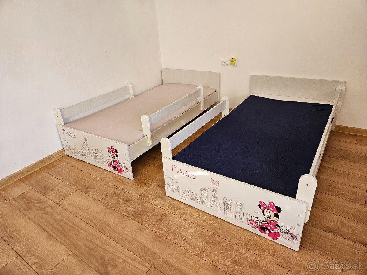 Detské postele Minnie mouse 2ks