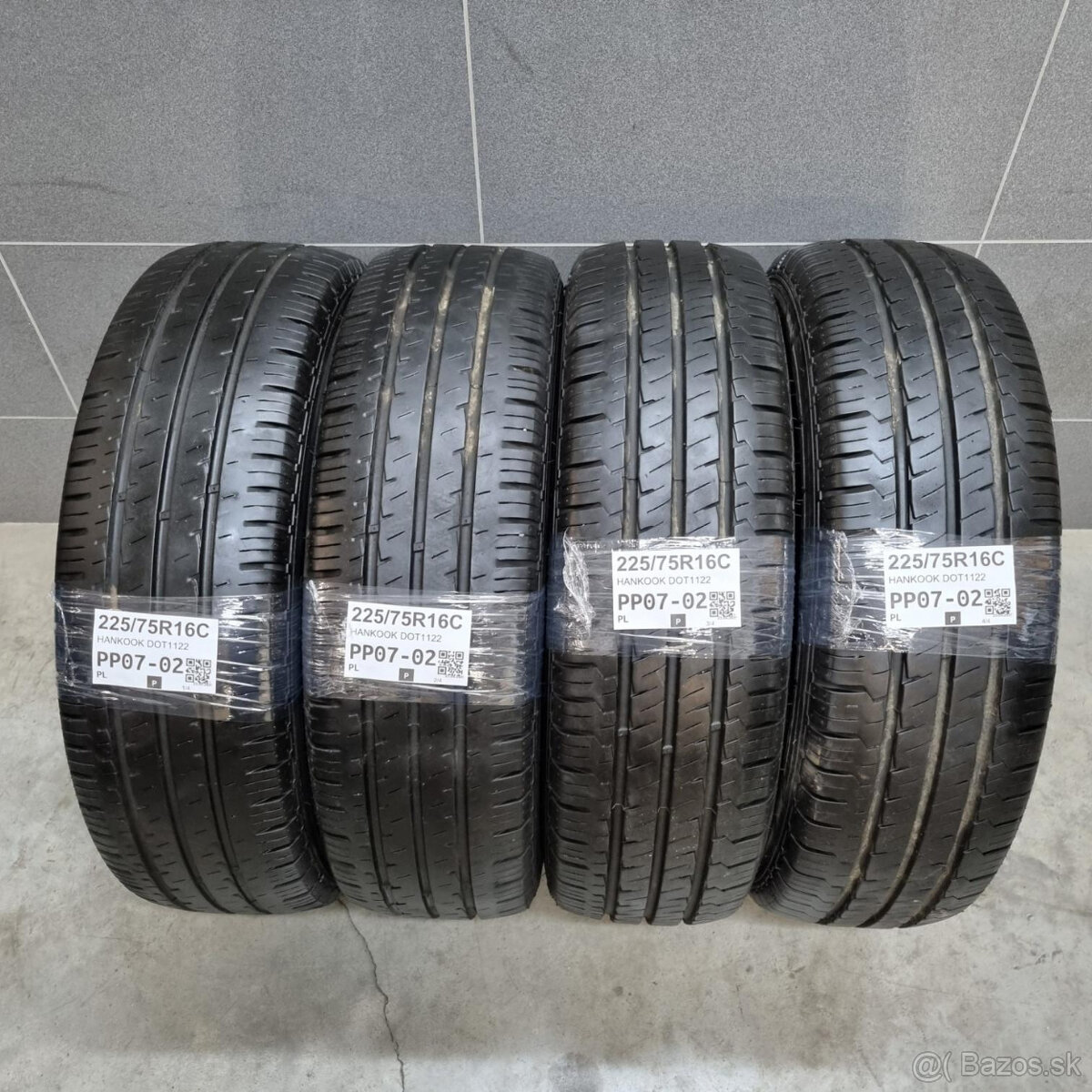 Letné dodávkové pneumatiky 225/75 R16C HANKOOK