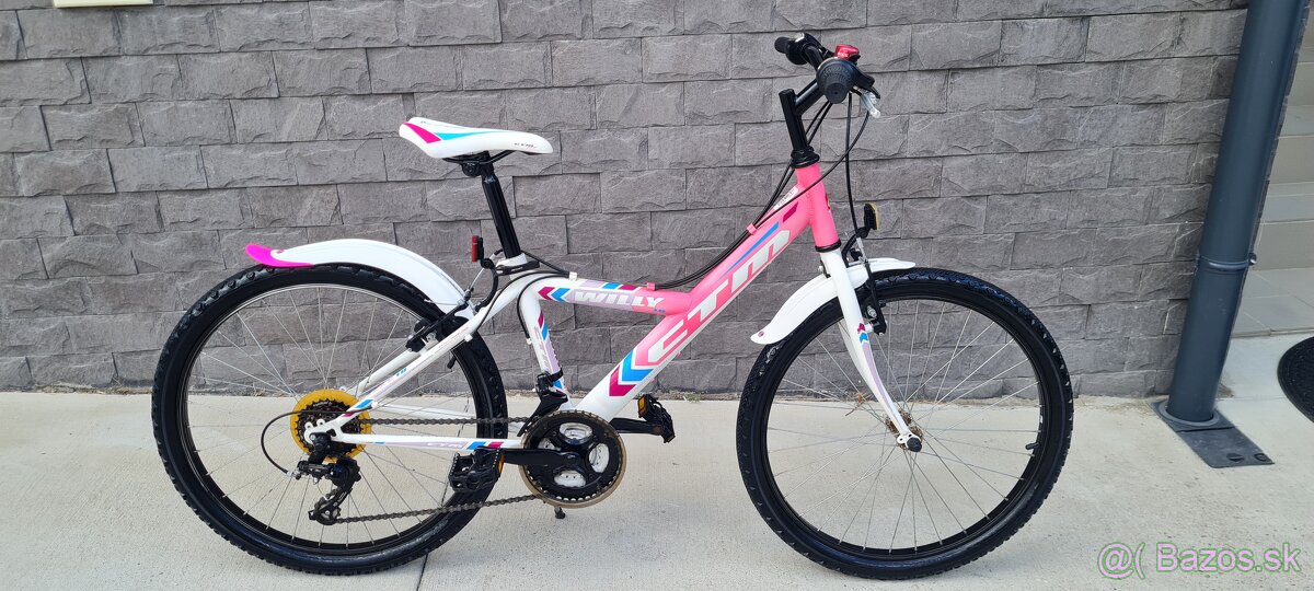 Bicykel Ctm 24" pinkwhite (PREDANÉ)