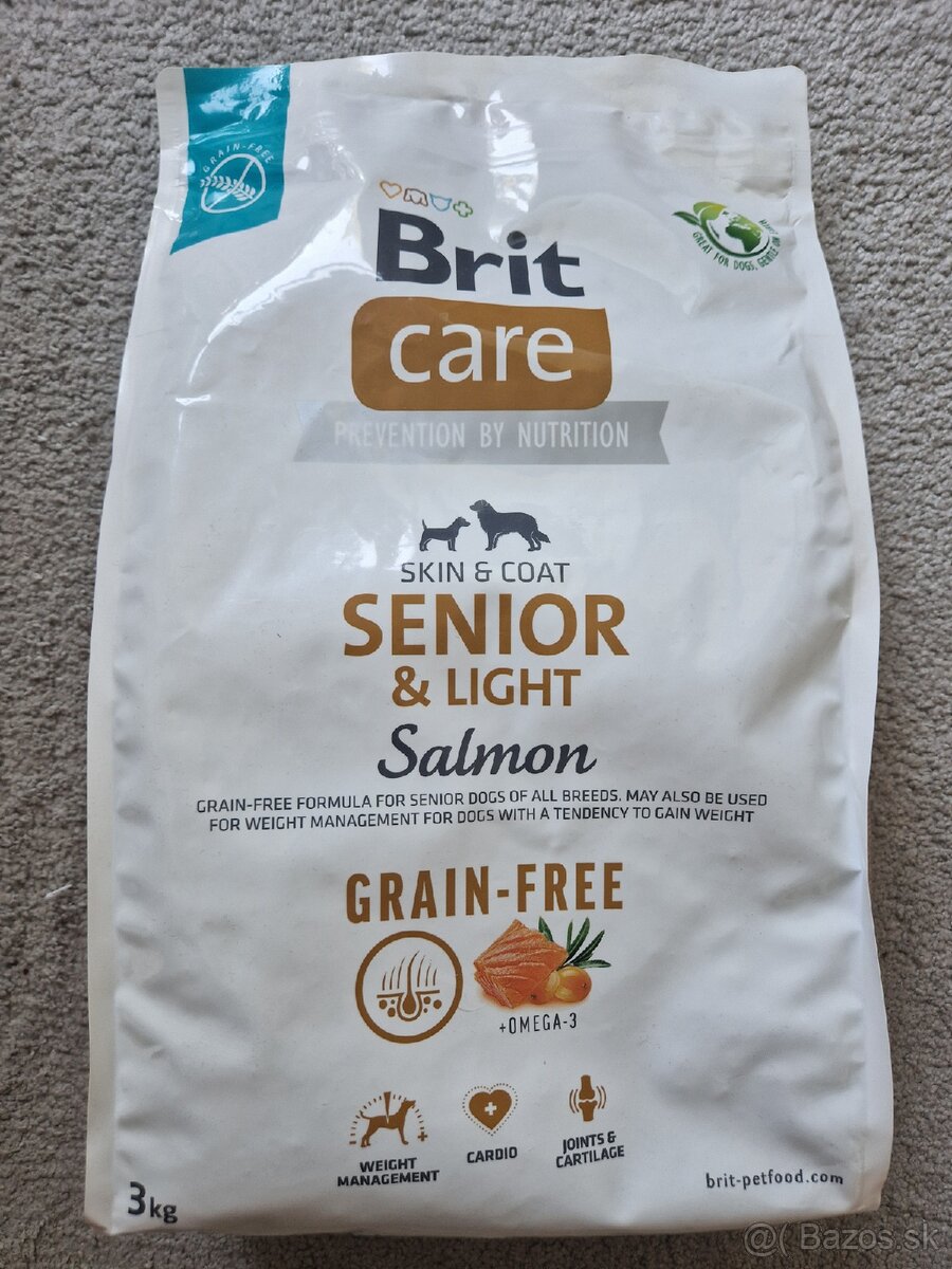 Granule Brit Care Senior light 3kg