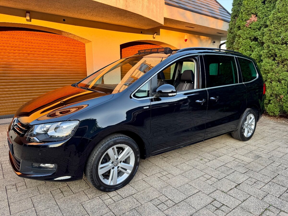 Vw Sharan 2.0TDi 125kw 7miestny+LED+Webasto+Tažne+TOP stav
