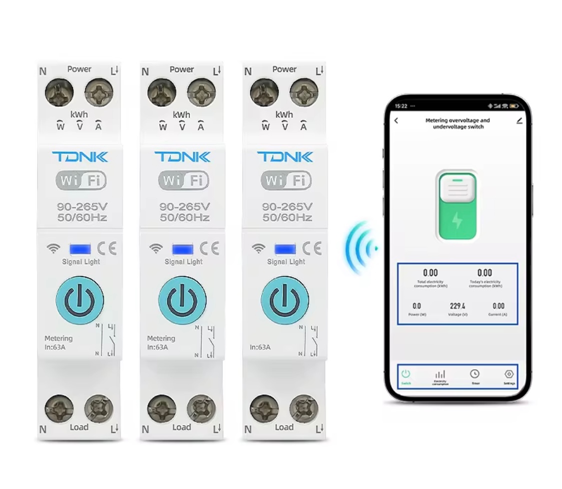 Smart istič, merač a spínač el. energie s wifi ovládaním