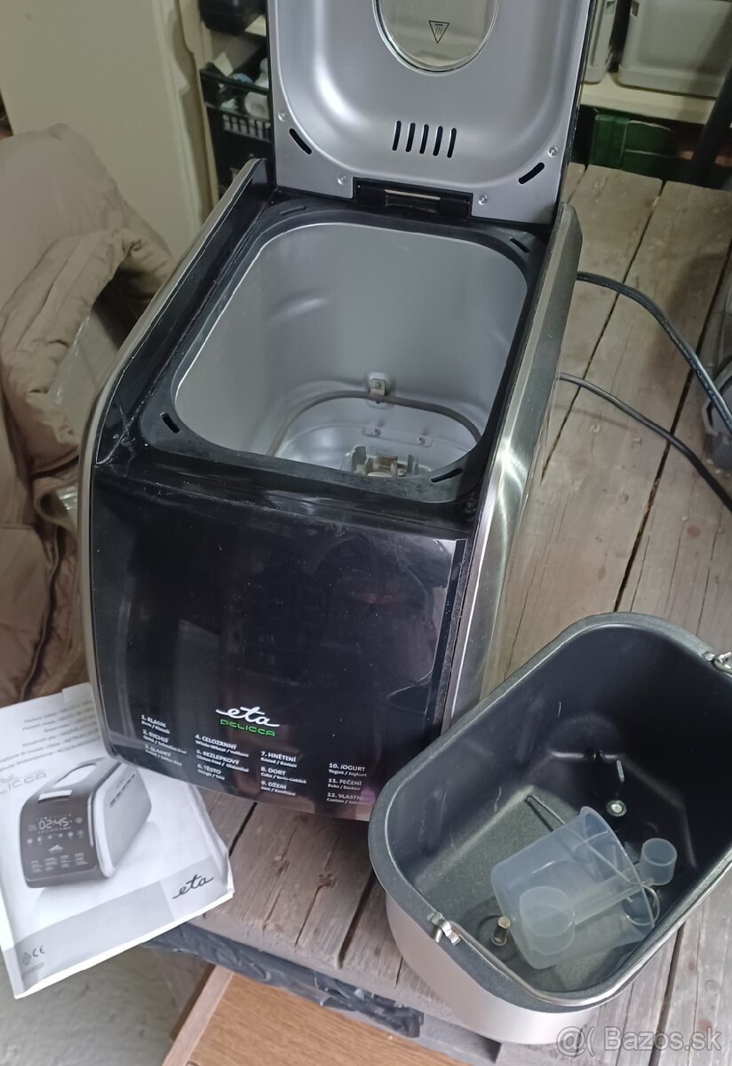 Domáca pekáreň na chlieb ETA Delicca II