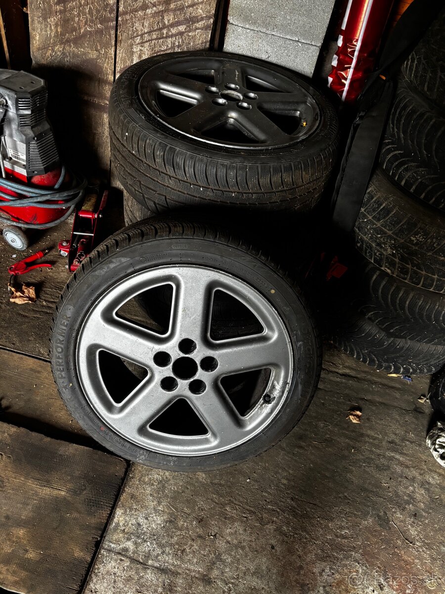 Alu disky Audi + 225/45 r18 gumy