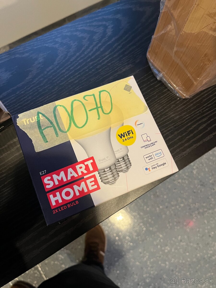 Smart Wi-Fi LED žiarovky Trust Smart Home E27 – sada 2 ks