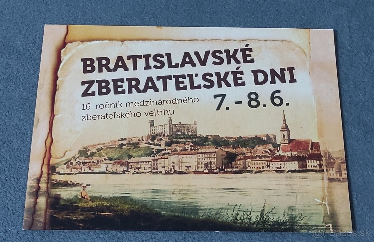 FOLDER – BRATISLAVSKÉ ZBERATEĽSKÉ DNI - ROČNÍK 2019