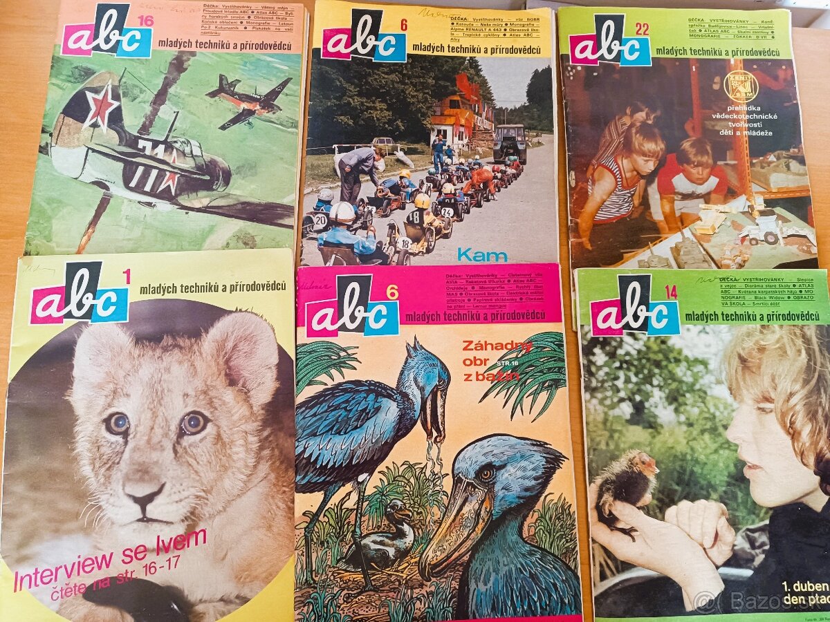 Staré retro časopisy