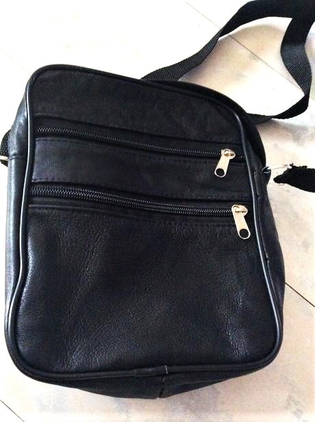 Luxusná kožená taška na rameno