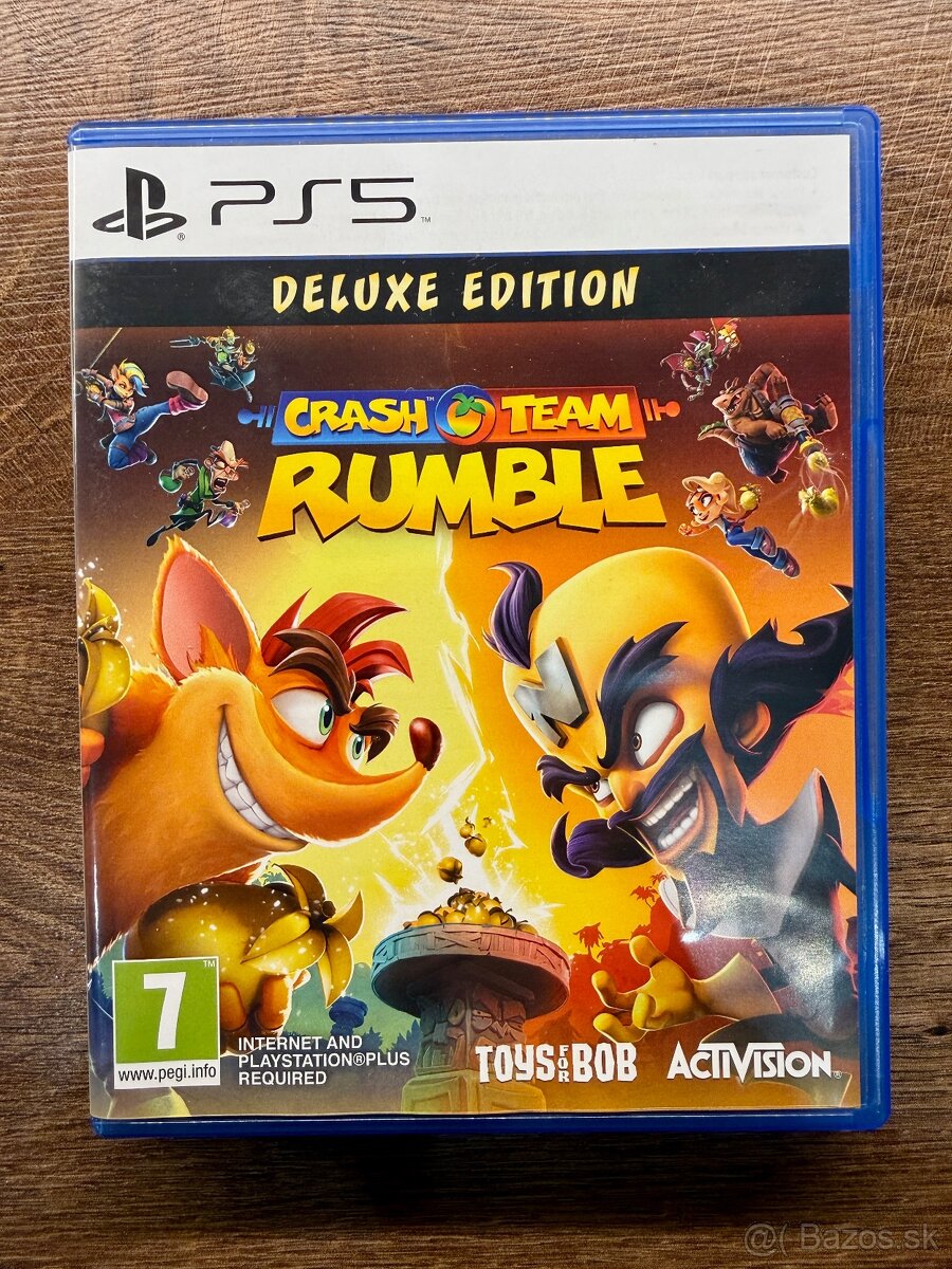 PS5 CRASH TEAM RUMBLE - DELUXE EDITION
