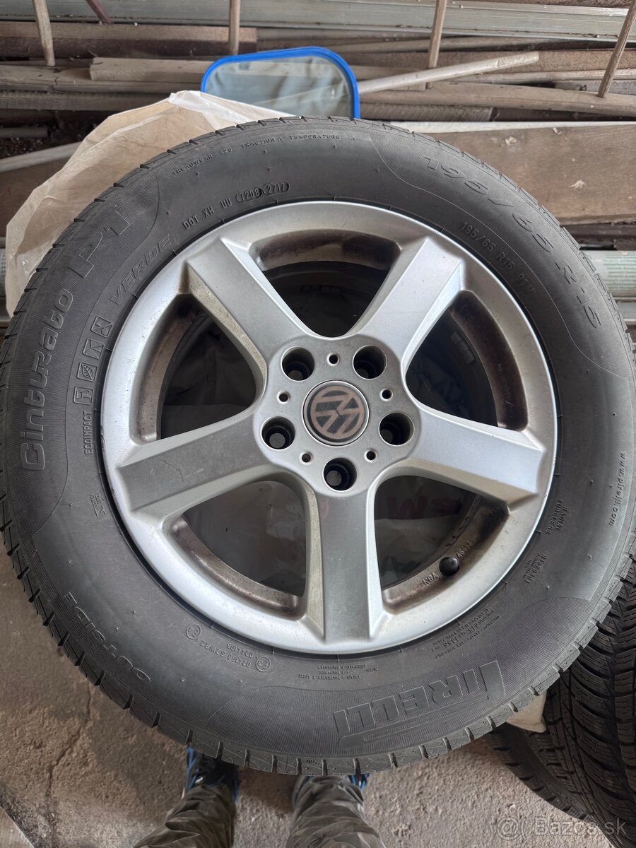 5x112 r15 disky + letné pneumatiky