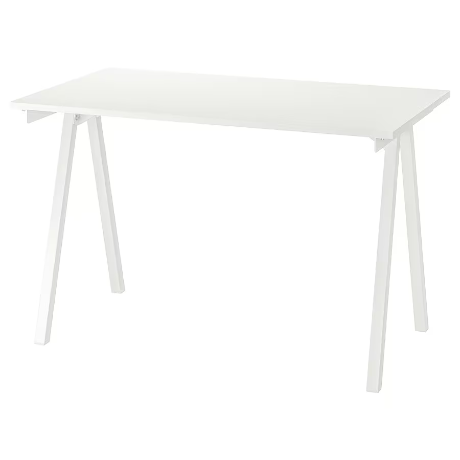 Predám IKEA-TROTTEN Stôl, biela, 120x70 cm