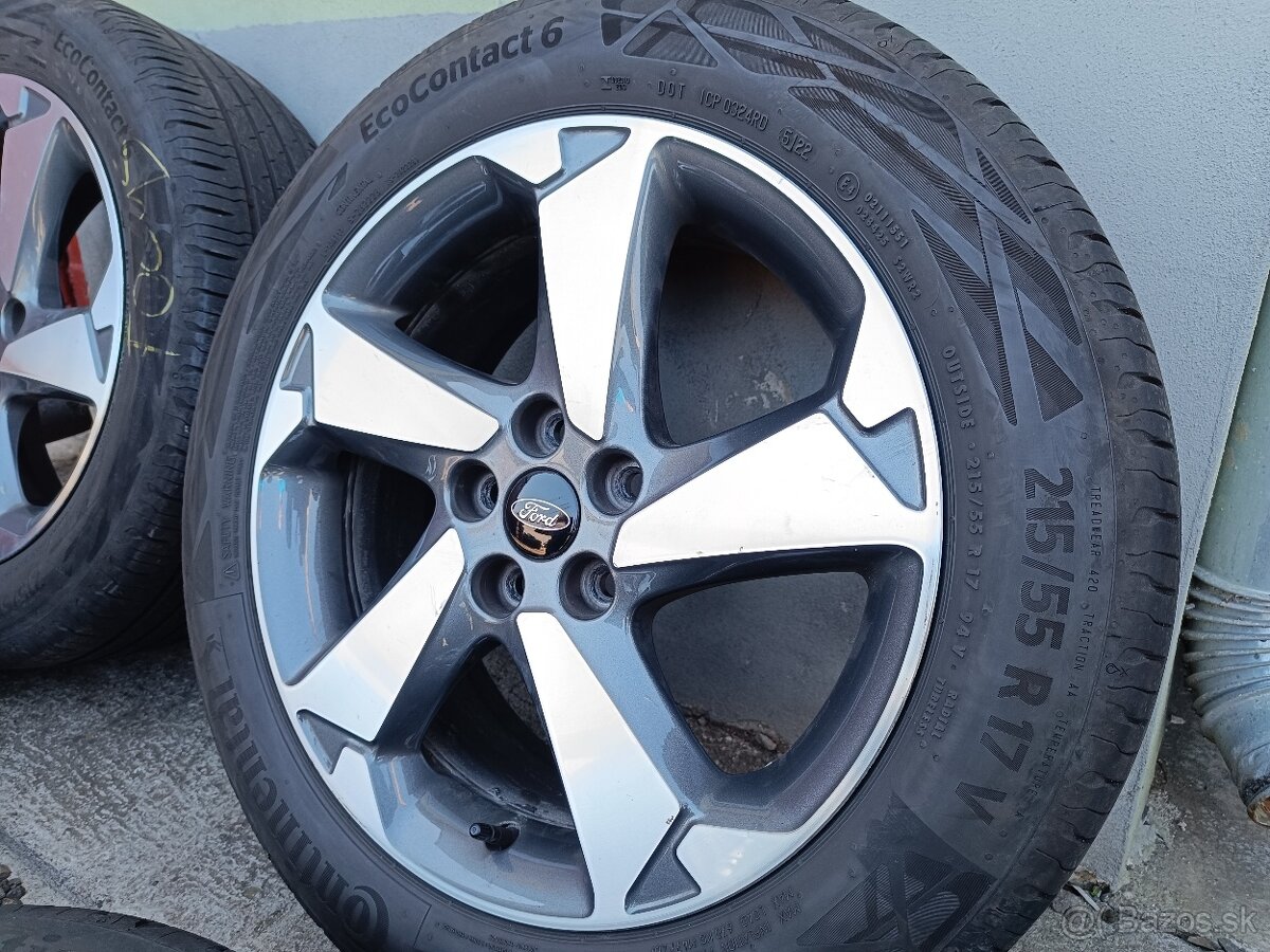 Alu disky 17" 5x108 Ford Focus MK4 215/55 R17