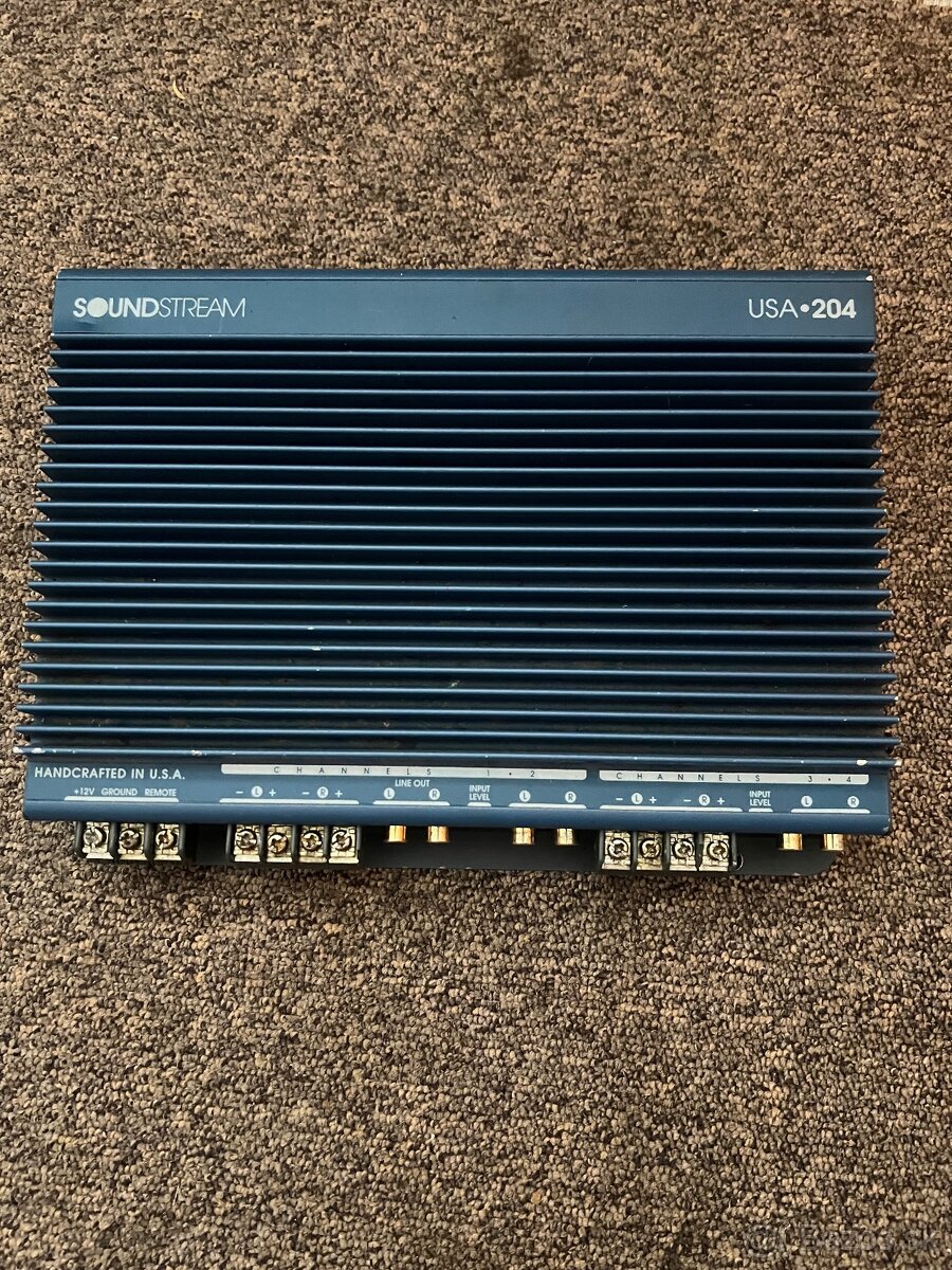 Predám zosilňovač soundstream usa 204
