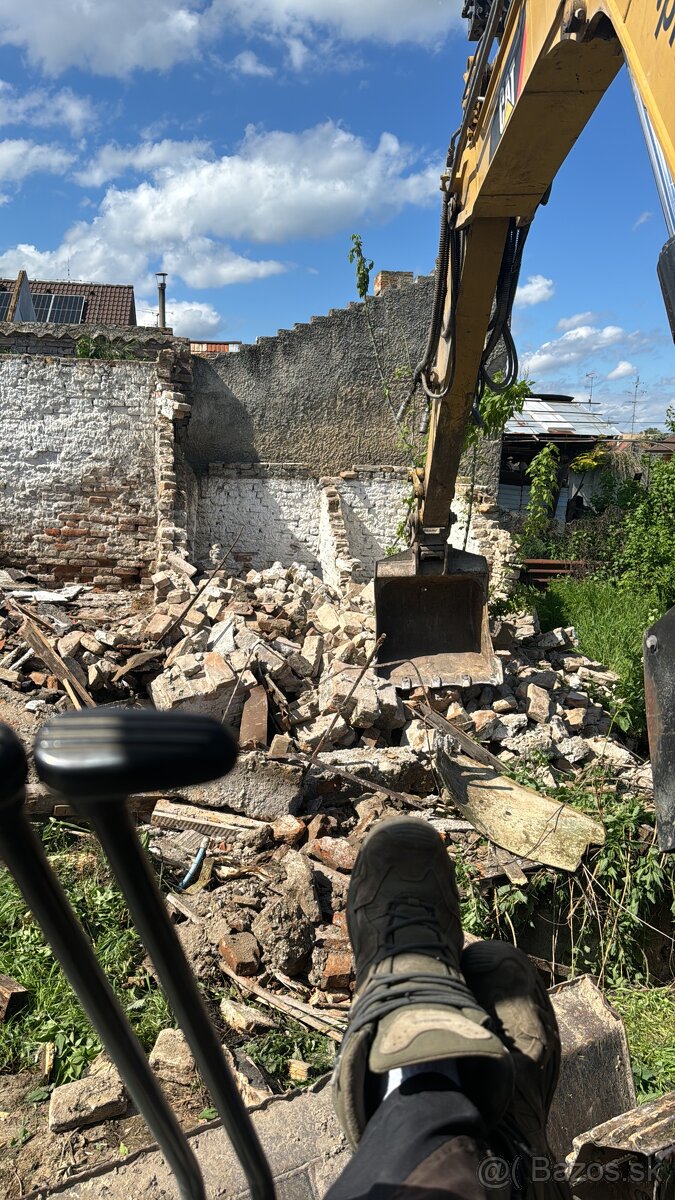 Zemné, výkopové a búracie prace