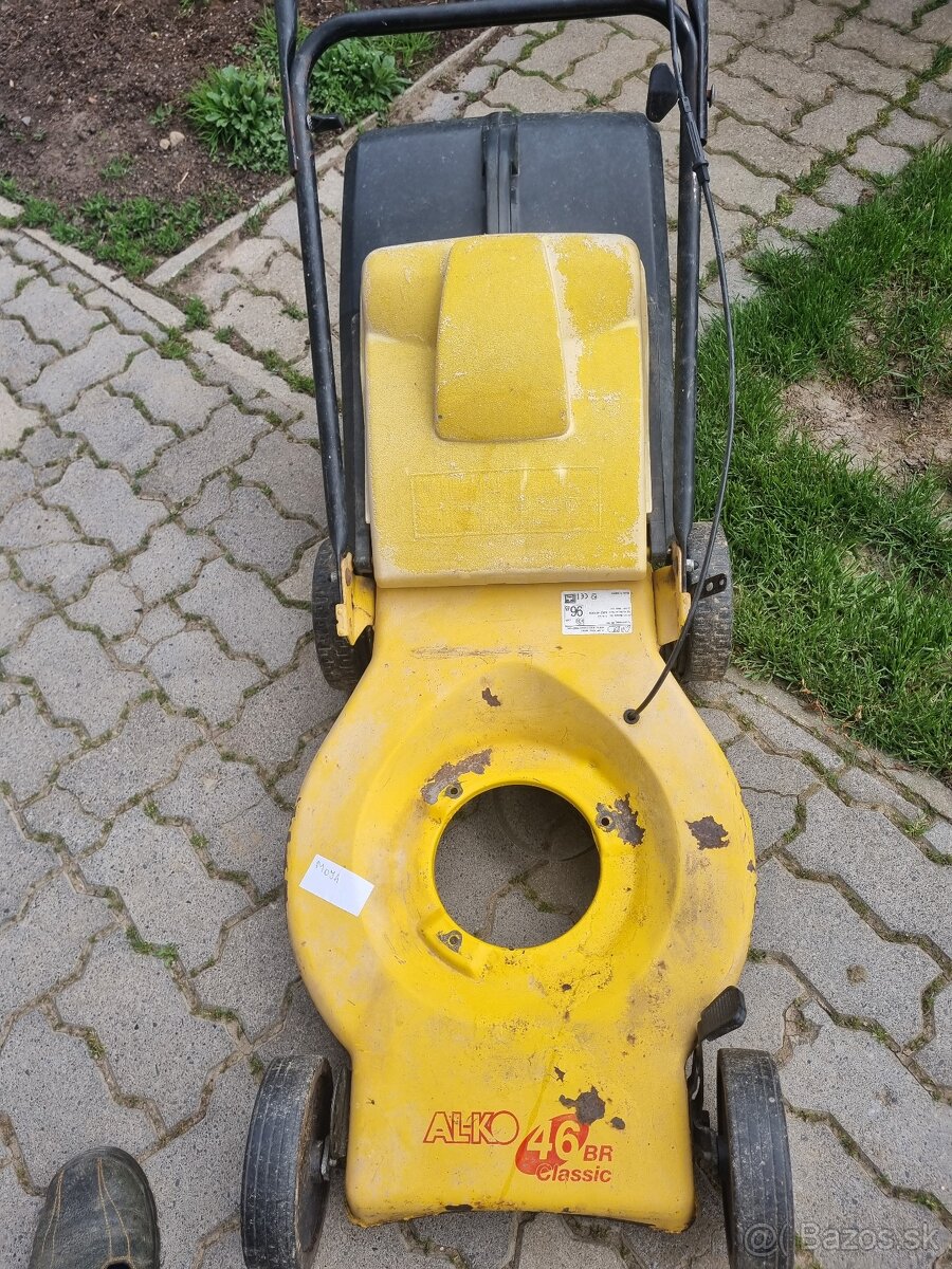 Kosačka alko zaber 46cm,s pojazdom.