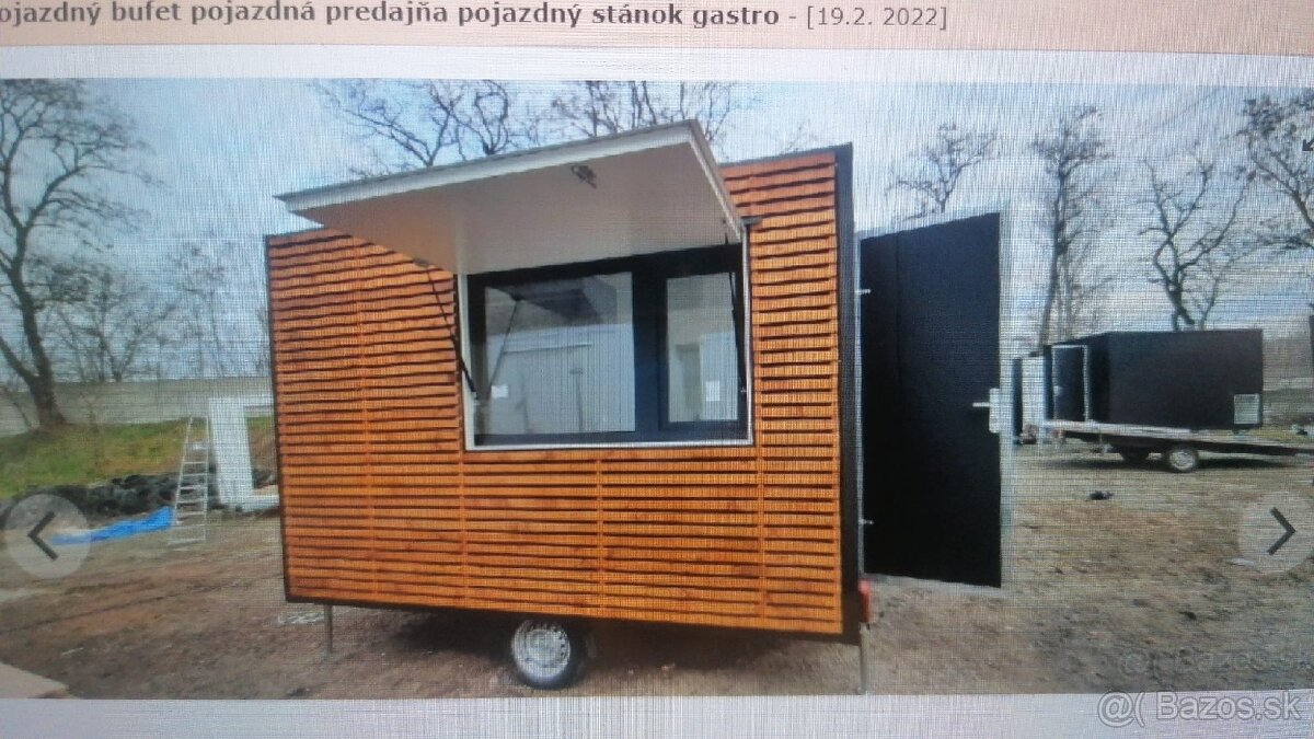Food truck pojazdný stánok bufet gastro