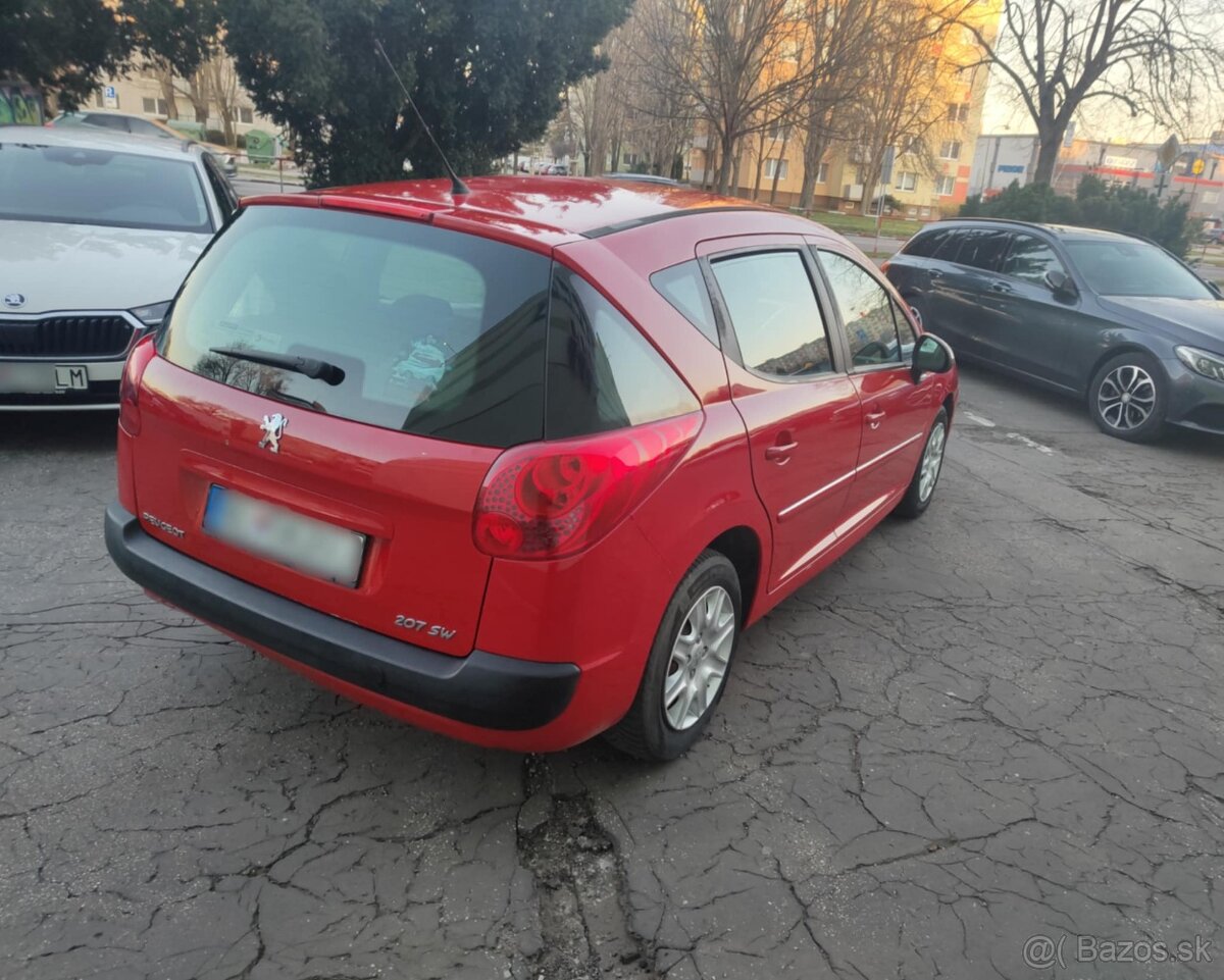 Predám/vymením Peugeot 207 SW facelift 1.4 benzín 54kw