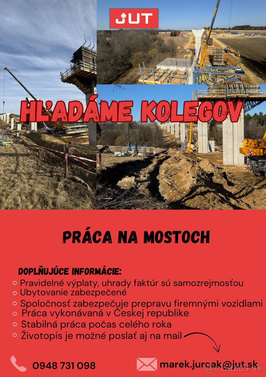 Práca na mostoch