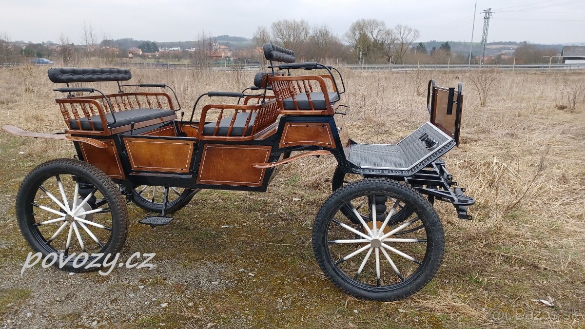 Velká bryčka B 80 za veľké kone pre 6 osôb