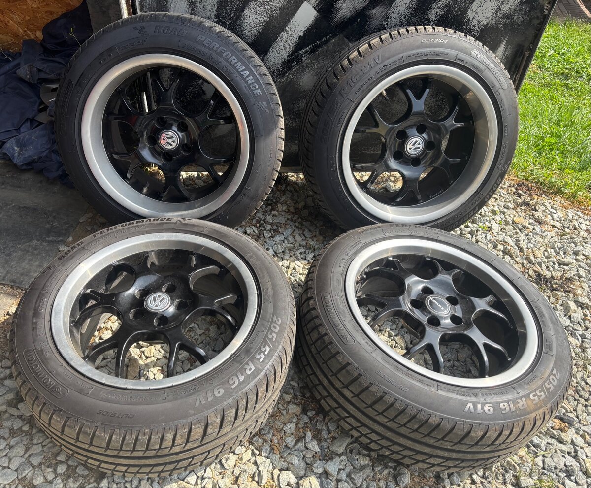 Borbet r16 5x100 pneu 205/55