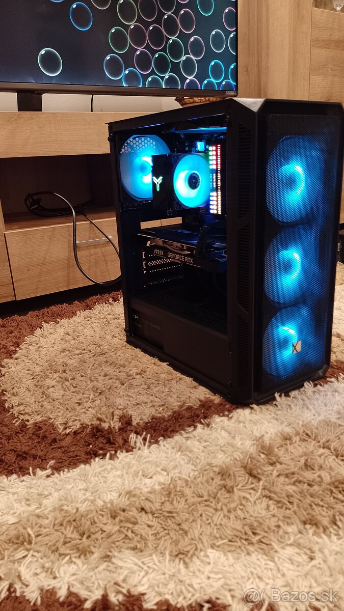 Predam-Herný PC/Ryzen 5 4500/RTX 2070 SUPER 8G OC/16GB RAM