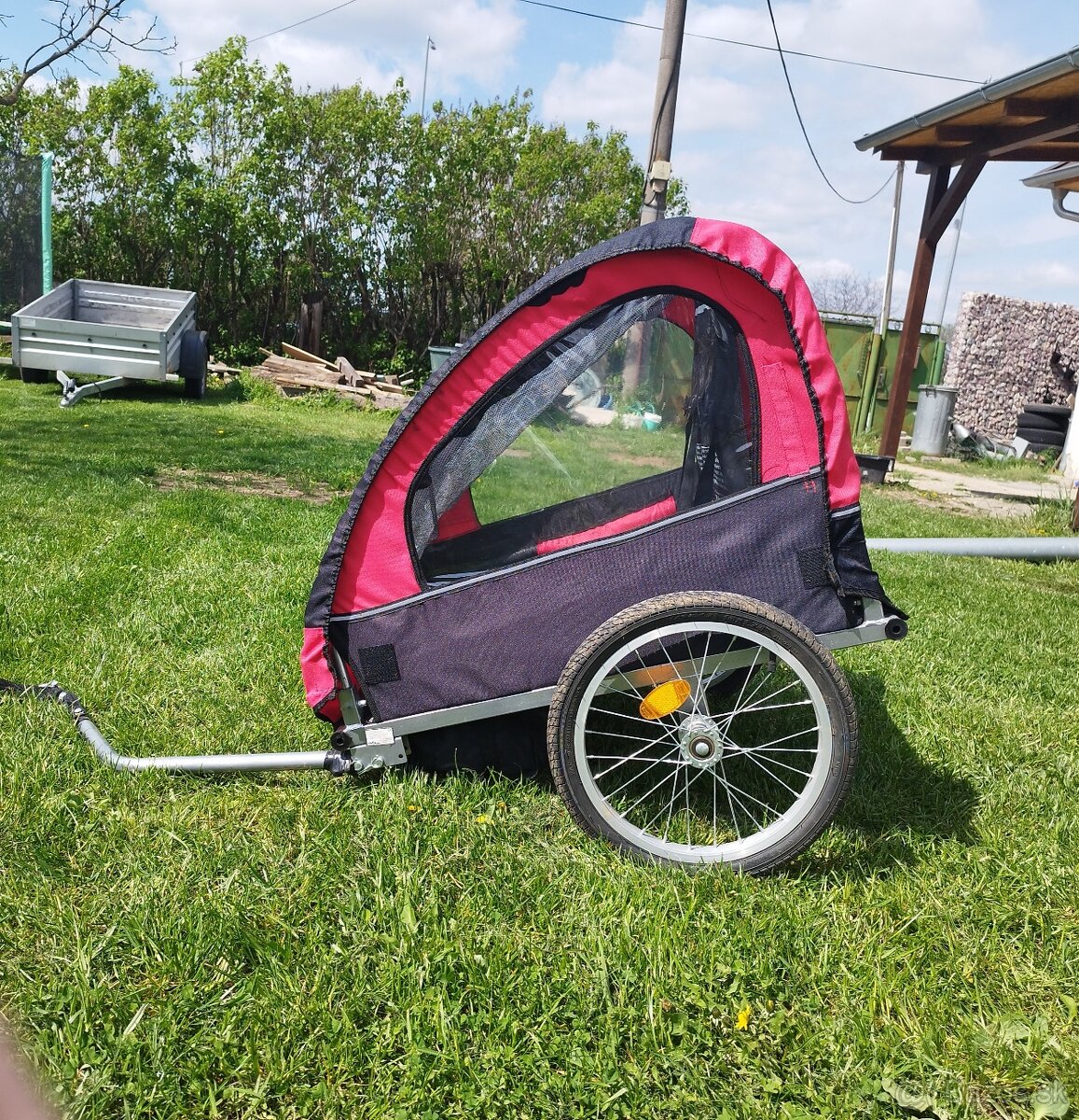 Vozík za bicykel pre 1 - 2 deti