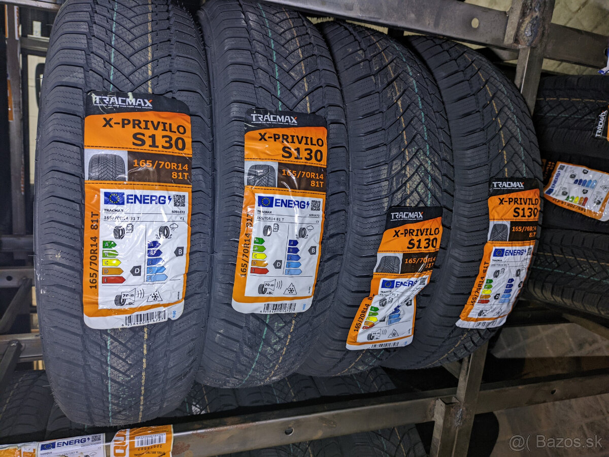 Zimné pneumatiky 165/70 R14 Tracmax DOT0624