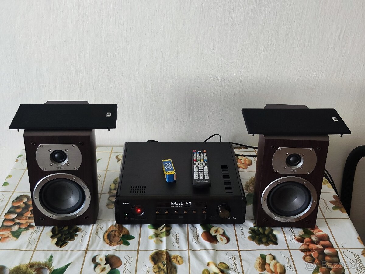 Receiver Magnát MC2  + Heco Victa prime 202
