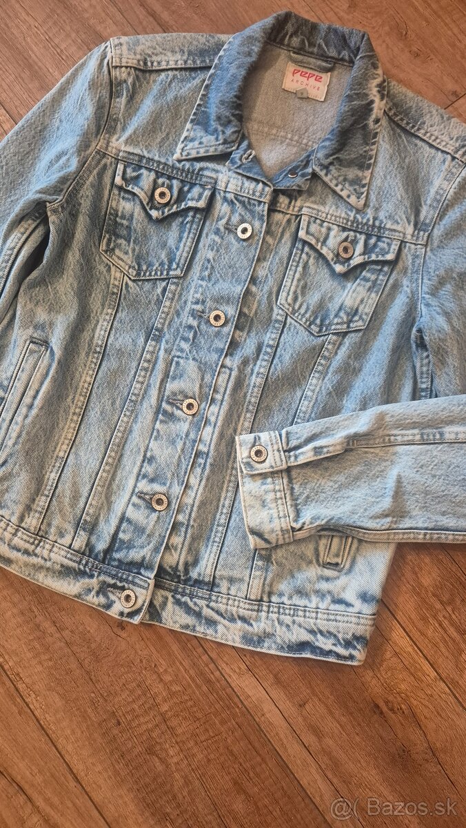 Rifľová bunda - Pepe Jeans