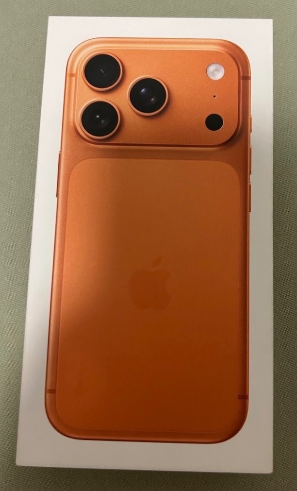 iPhone 17 Pro Max 256 GB cosmic orange kozmický oranžový NEW