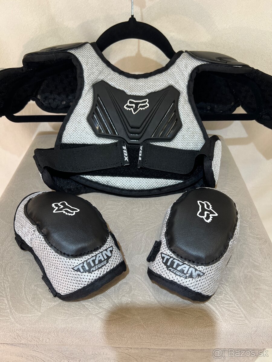 Detský chránič Fox Peewee Titan Rost Deflektor