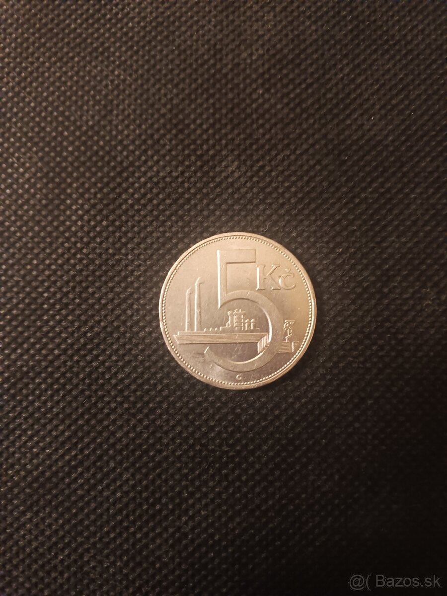 5 koruna 1938