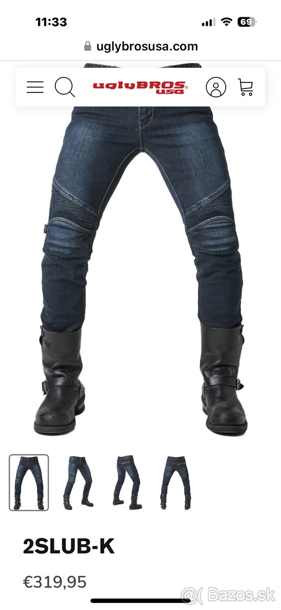 Moto rifle kevlar Uglybros