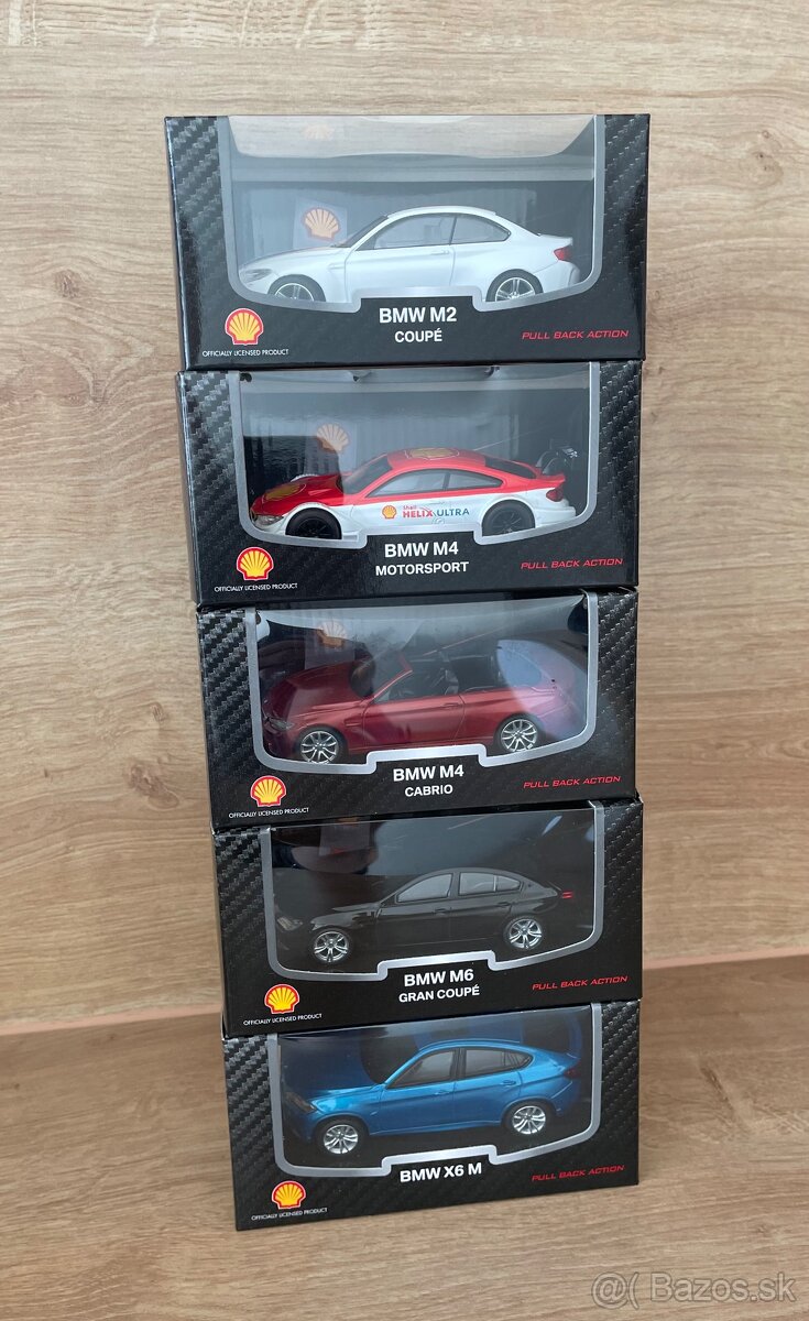 Modely Shell BMW kolekcia 2017 AUTÁ
