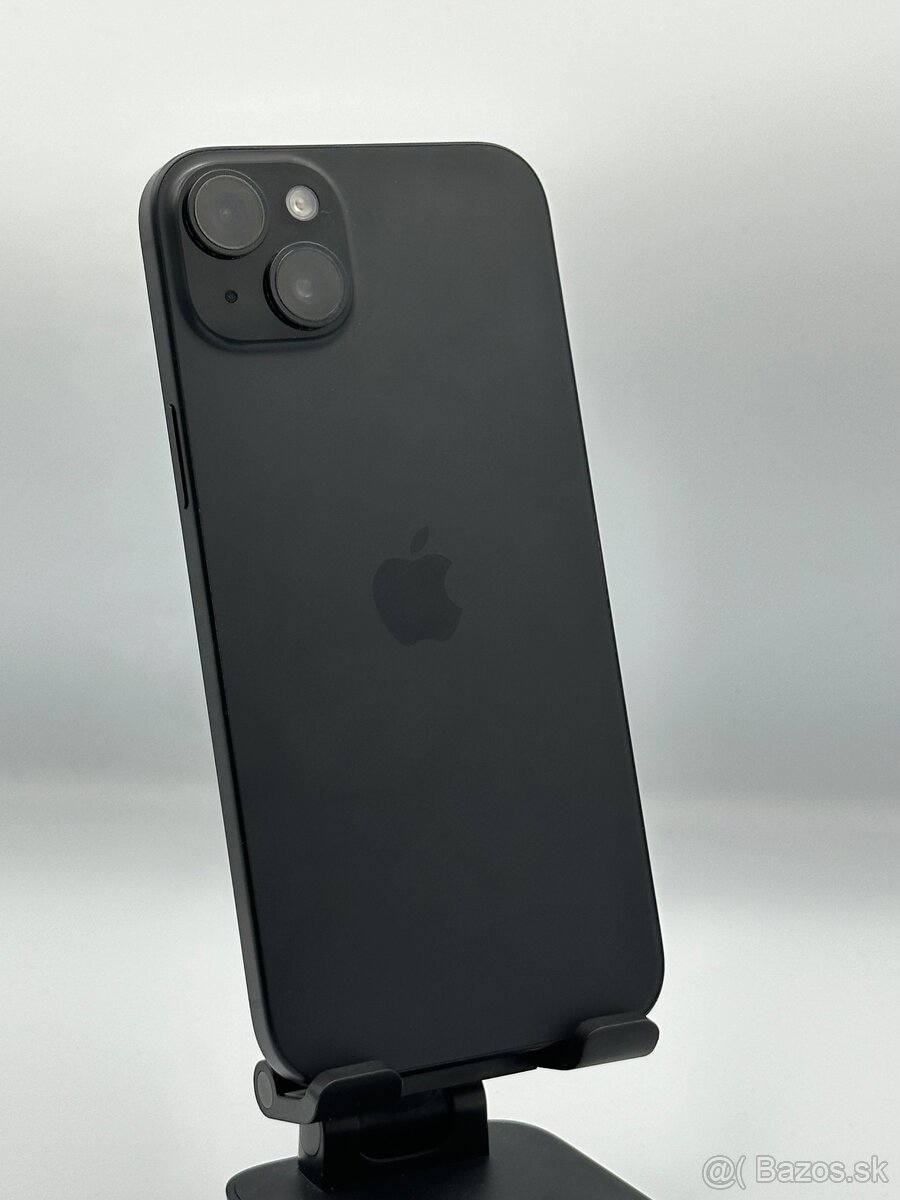 iPhone 15 plus 256GB, Čierna / Záruka 12 mes.